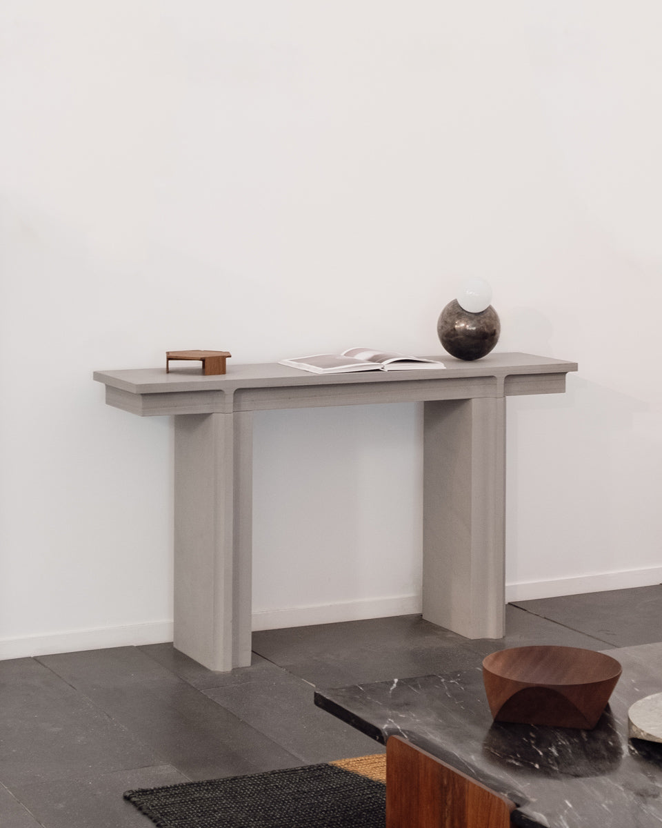 Stone Display Console Profile Stone Console